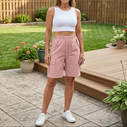 NORA | Shorts Cargo Cómodos