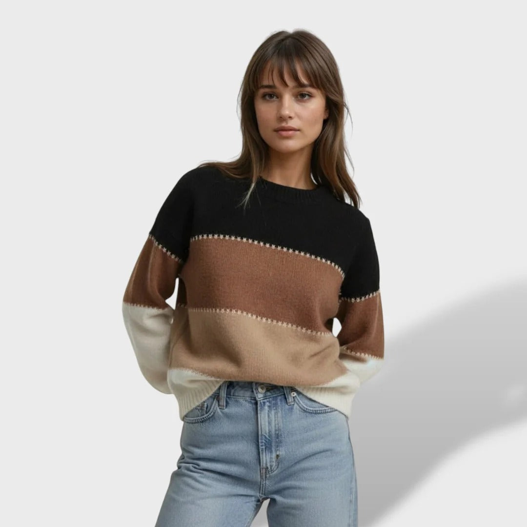 VALERIA™ | Jersey de franjas holgado