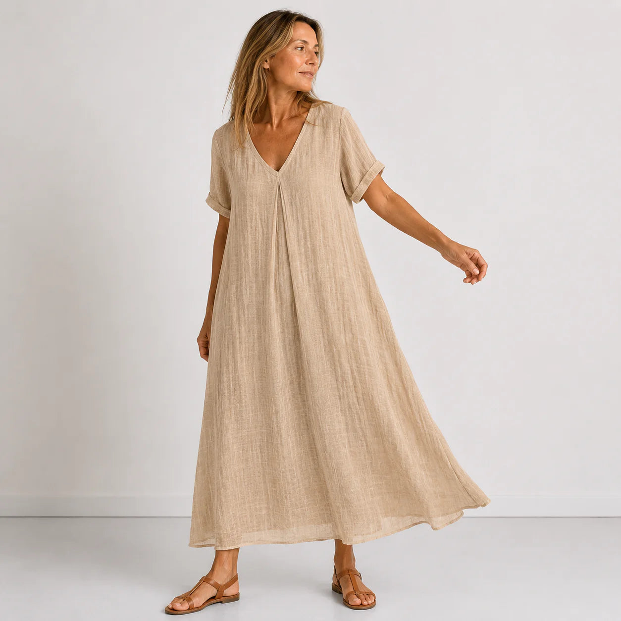 ELISA | Blusa Fluida de Lino