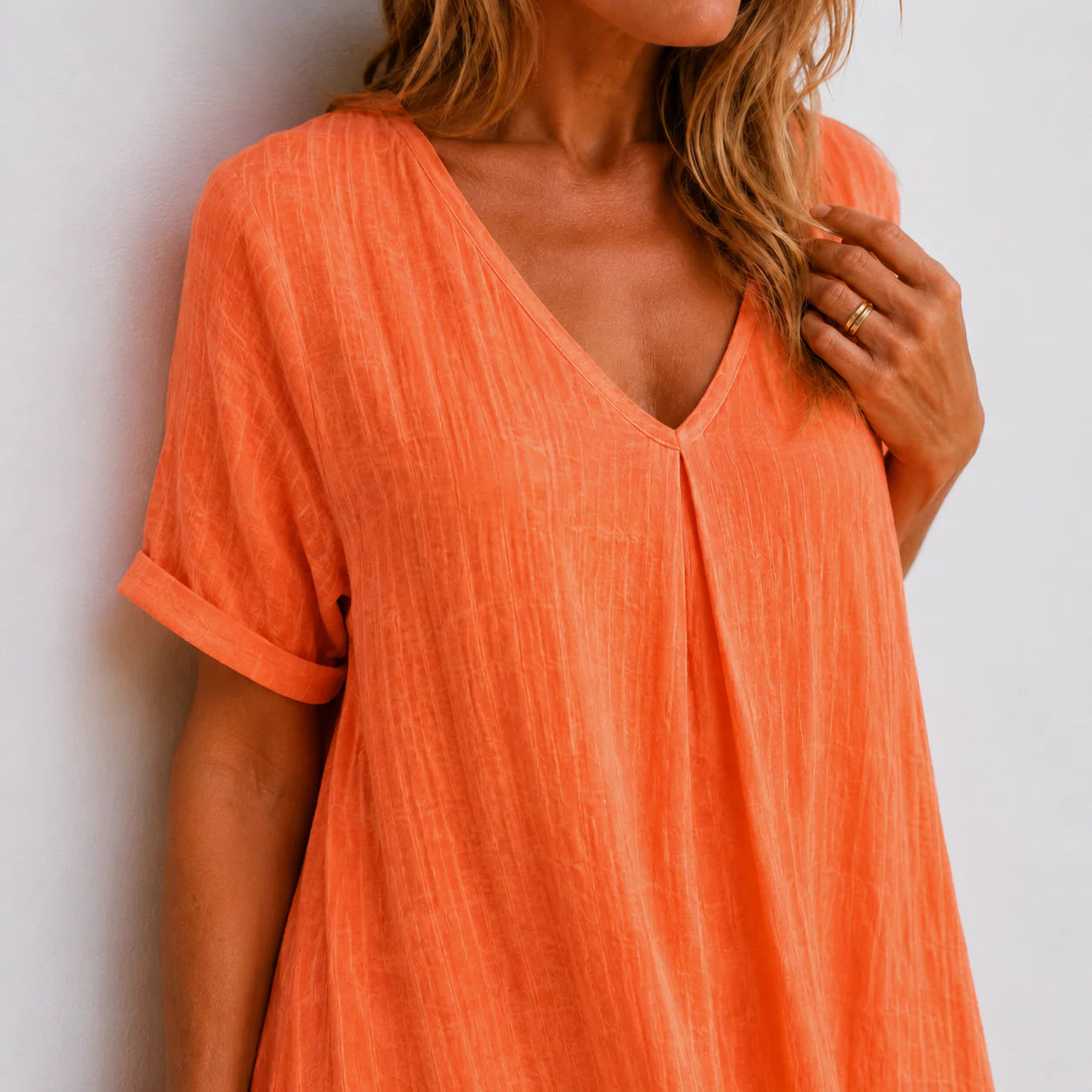 ELISA | Blusa Fluida de Lino