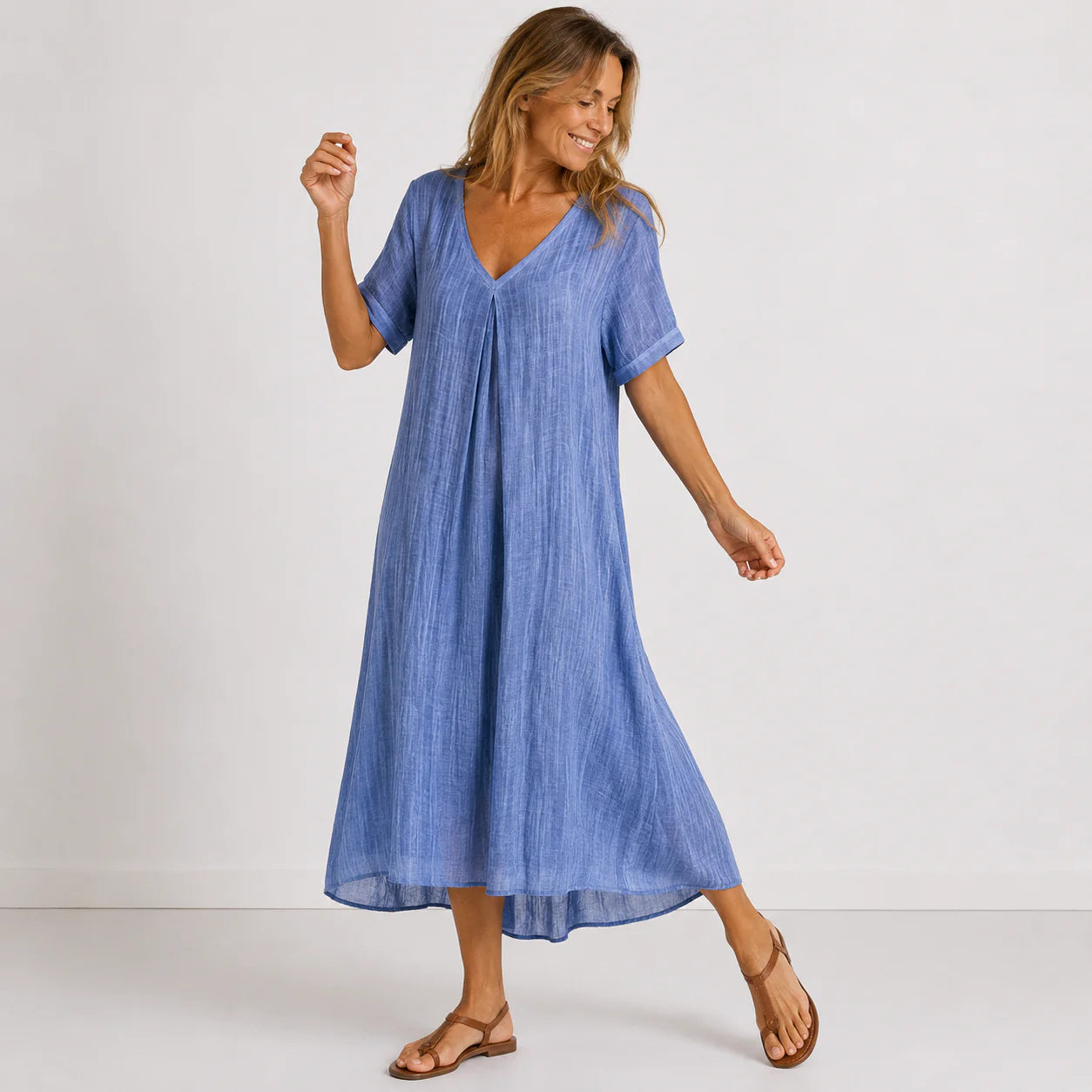 ELISA | Blusa Fluida de Lino
