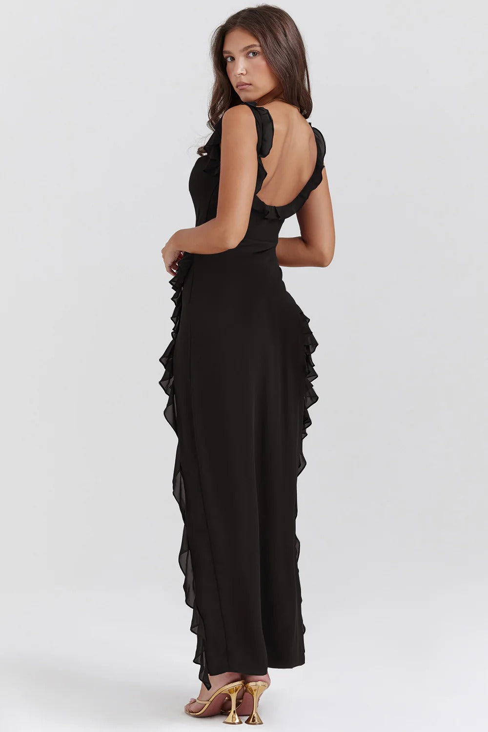 DAFNE | Vestido Largo con Abertura