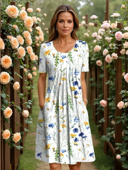 DIANA | Elegante Vestido de Esencia Floral