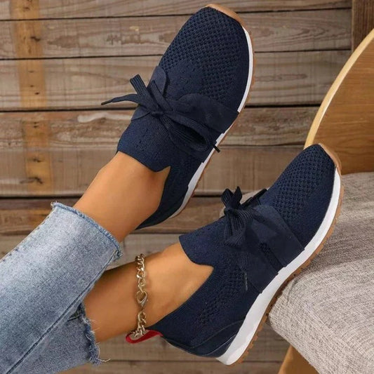 Elara™ | Zapatillas cómodas de punto para pies cansados