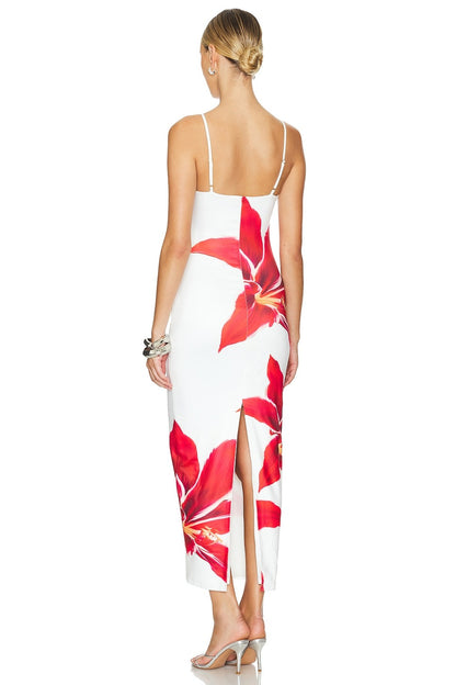 AMELIA | Vestido Midi Floral