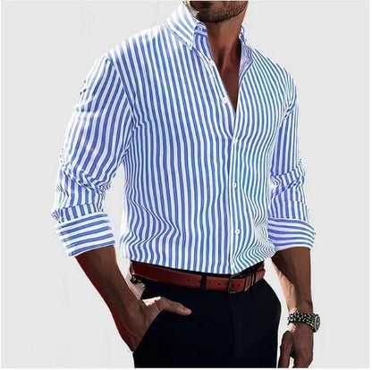 ROBERTO | Camisa Elegante de Rayas
