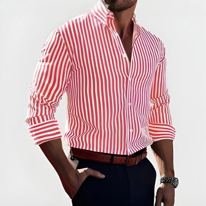 ROBERTO | Camisa Elegante de Rayas