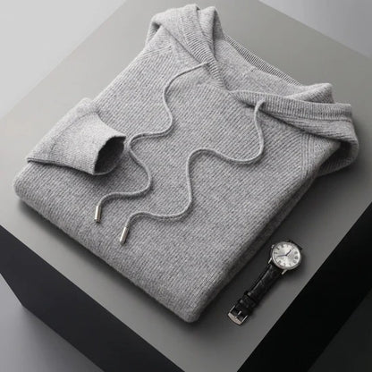 ELIOT | Sudadera con Capucha de Lana Merina