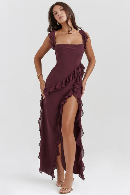 DAFNE | Vestido Largo con Abertura