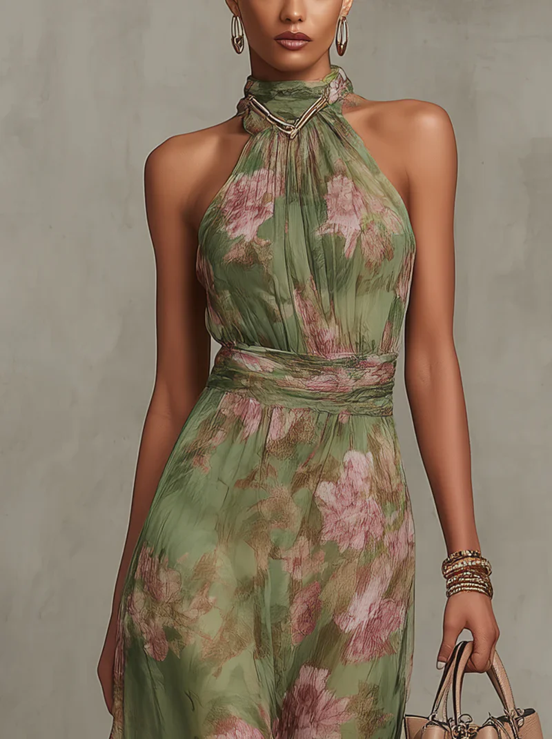 ELENA | Vestido Largo Floral