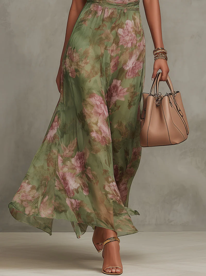 ELENA | Vestido Largo Floral