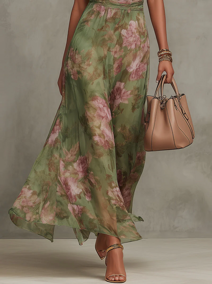 ELENA | Vestido Largo Floral