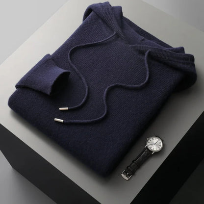 ELIOT | Sudadera con Capucha de Lana Merina