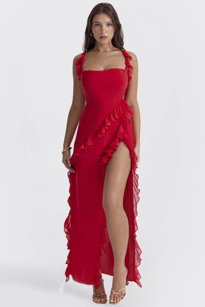 DAFNE | Vestido Largo con Abertura