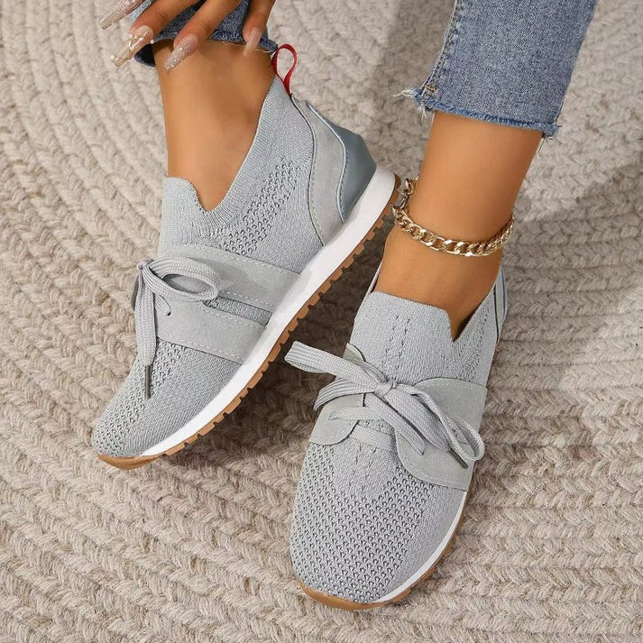Elara™ | Zapatillas cómodas de punto para pies cansados