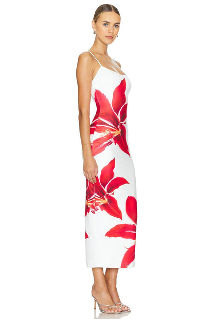 AMELIA | Vestido Midi Floral