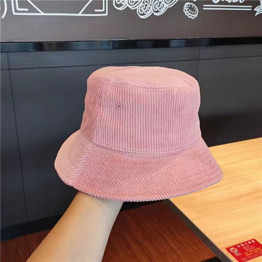 Sombrero Bucket de Pana