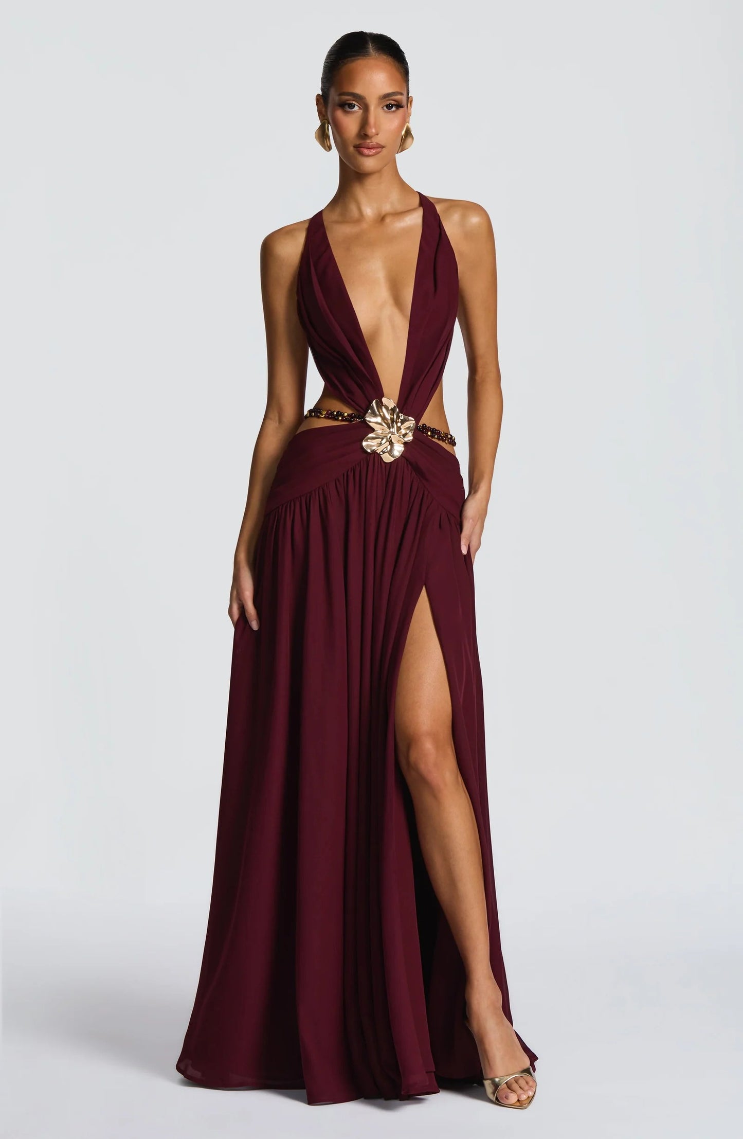 SELENE | Vestido Largo Escotado