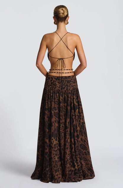 SELENE | Vestido Largo Escotado