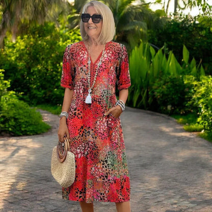 IRIS  | Vestido Primaveral Elegante