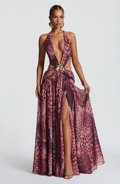 SELENE | Vestido Largo Escotado
