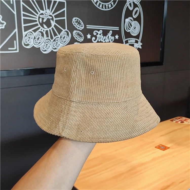 Sombrero Bucket de Pana
