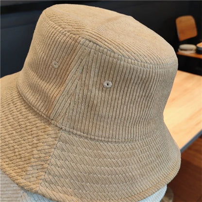 Sombrero Bucket de Pana