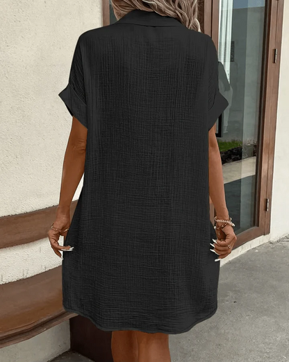 ALBA | Vestido Camisero Cómodo con Botones