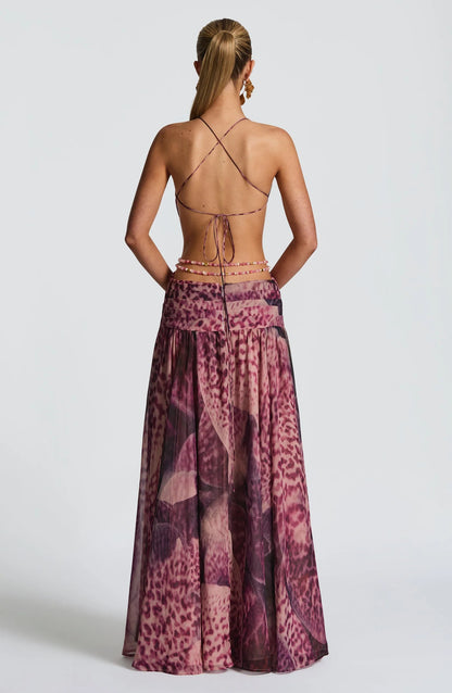 SELENE | Vestido Largo Escotado