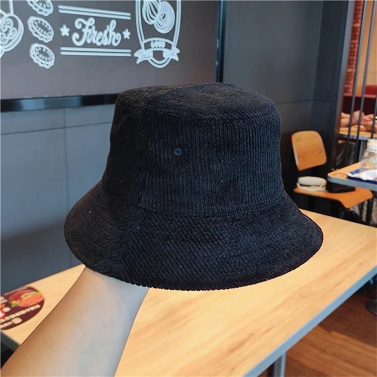 Sombrero Bucket de Pana