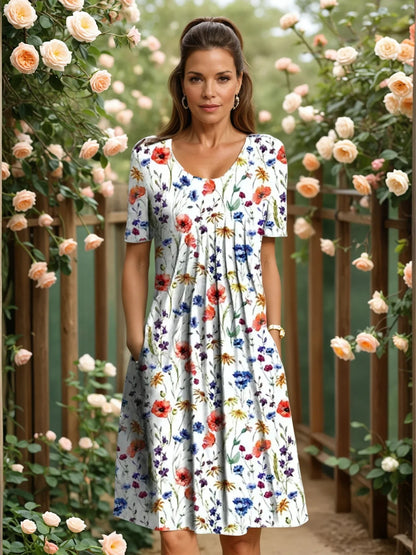 DIANA | Elegante Vestido de Esencia Floral