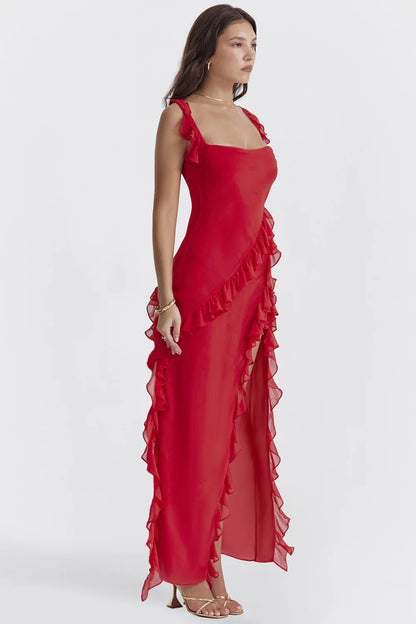 DAFNE | Vestido Largo con Abertura