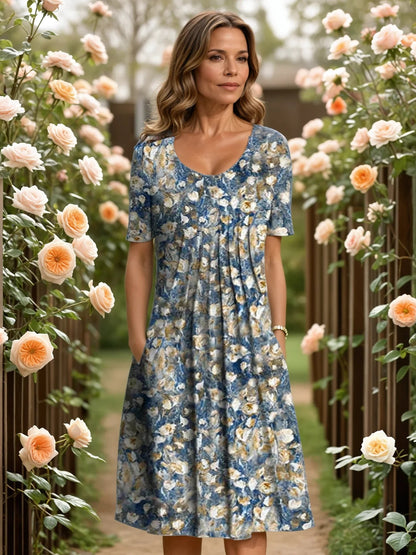 DIANA | Elegante Vestido de Esencia Floral